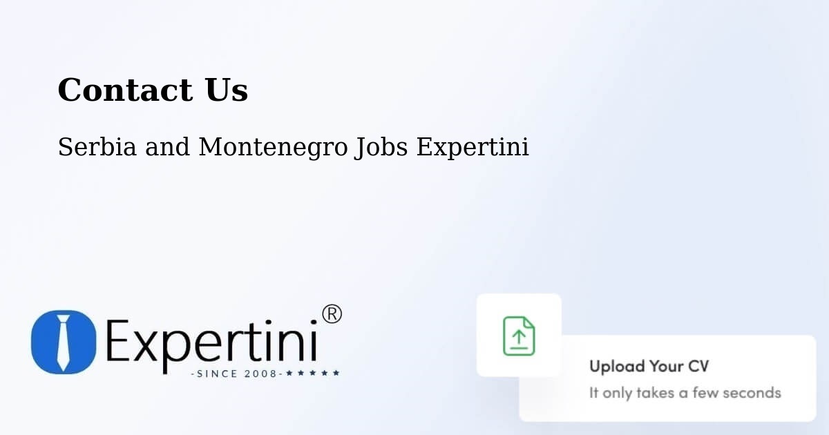 Contact Expertini – Ormstown - Serbia and Montenegro Jobs Expertini