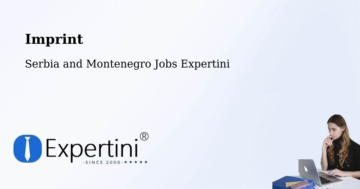 Imprint – Ormstown - Serbia and Montenegro Jobs Expertini