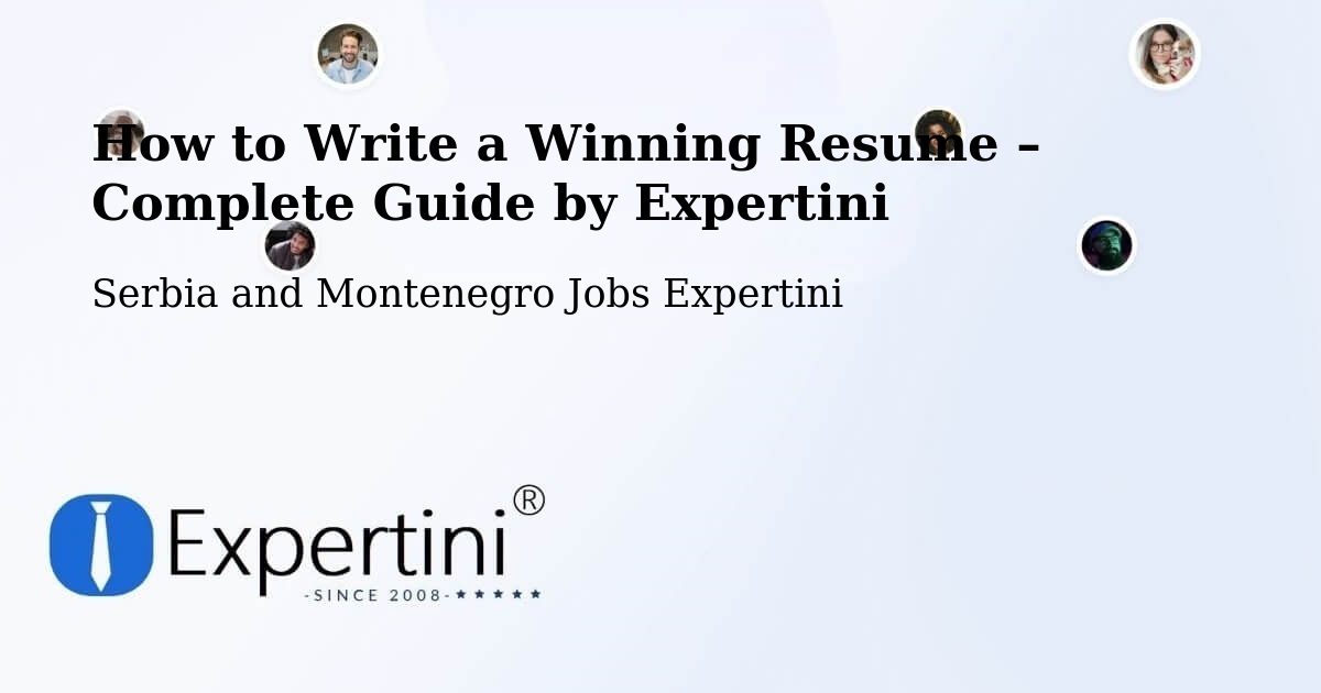 Resume Writing Guide for Job Seekers – Ormstown - Ormstown, Serbia and Montenegro Jobs Expertini