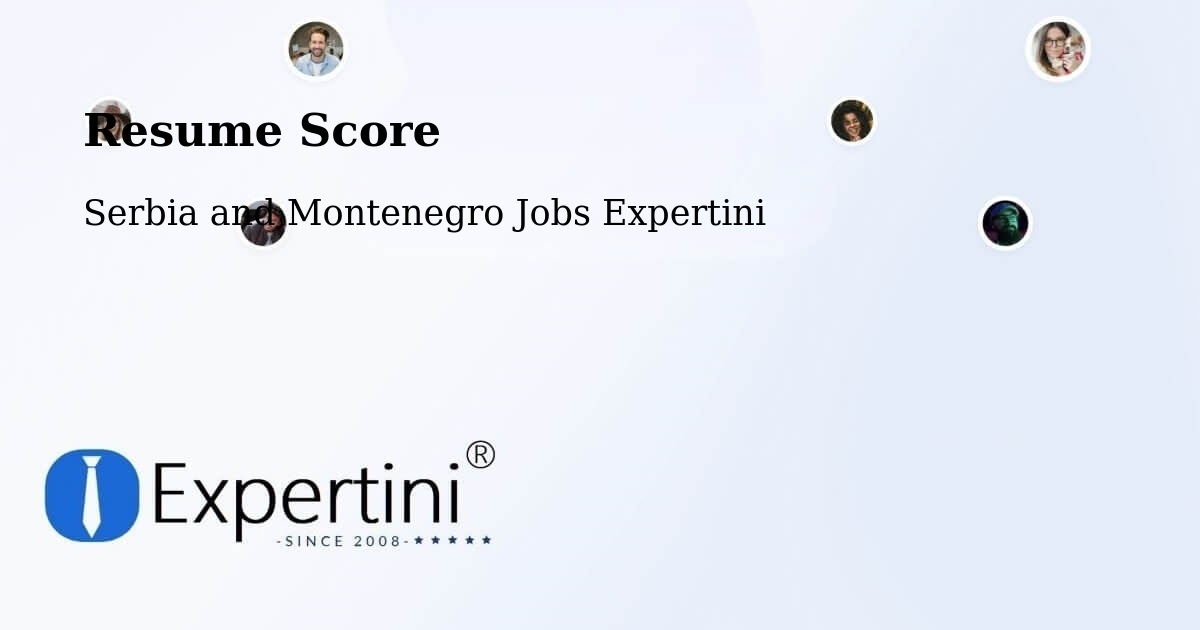 Resume Score & Job Description Match Tool – Ormstown - Serbia and Montenegro Jobs Expertini